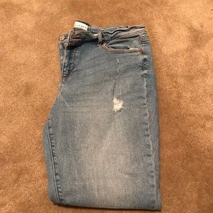 LOFT Modern Skinny Crop Jeans Size 14